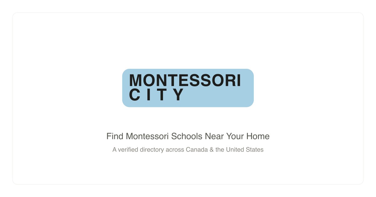 Montessori Children's House, Medicine Hat